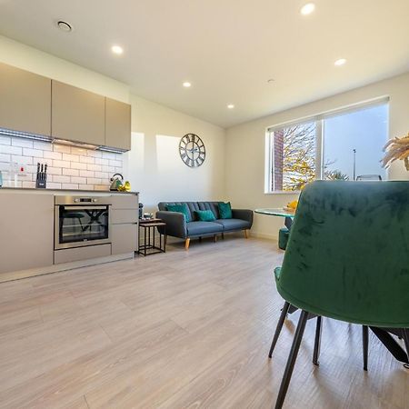 Luxury 1 Bedroom Serviced Apartment With Roof Terrace & Gym Stevenage Zewnętrze zdjęcie