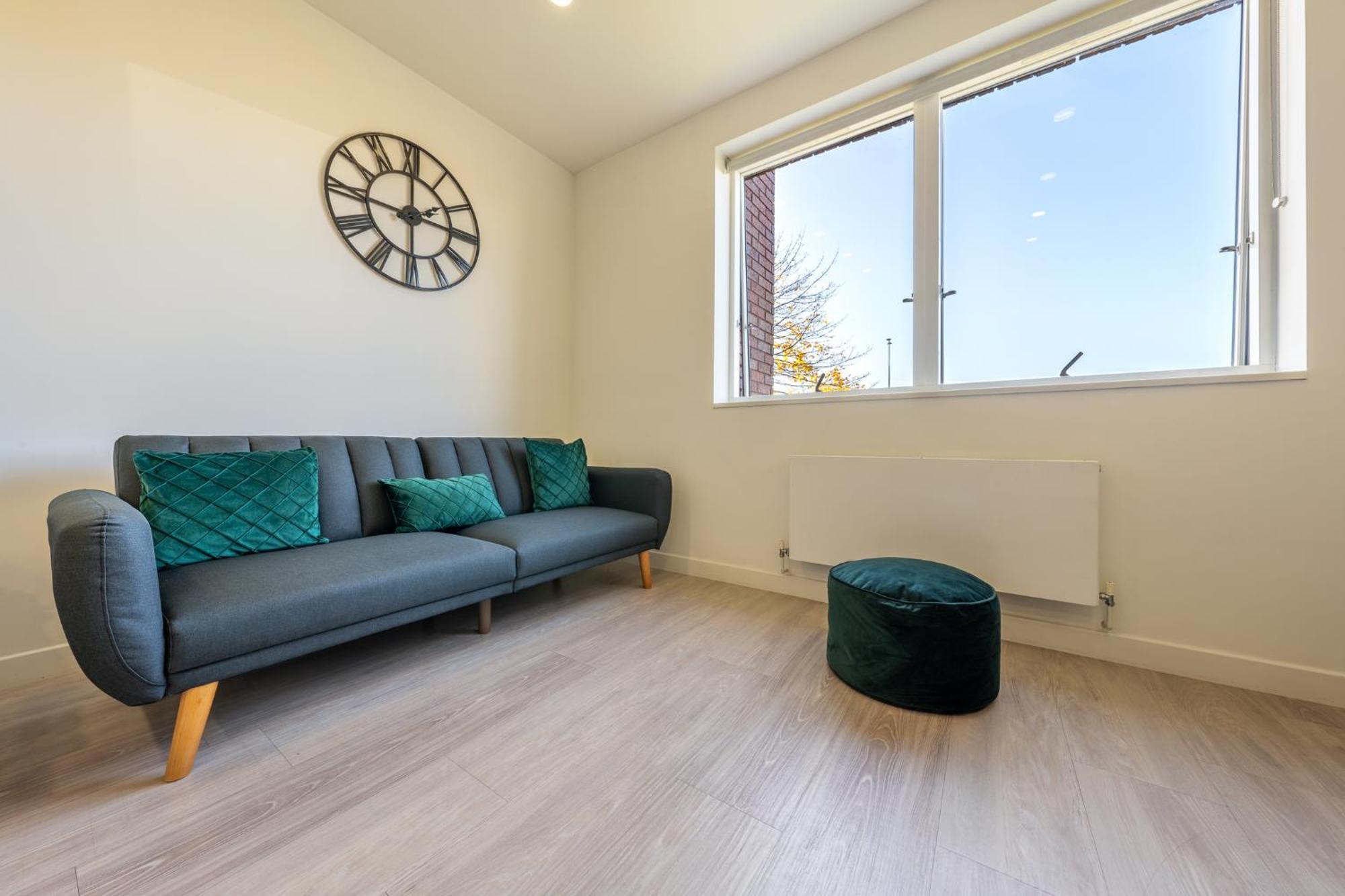 Luxury 1 Bedroom Serviced Apartment With Roof Terrace & Gym Stevenage Zewnętrze zdjęcie
