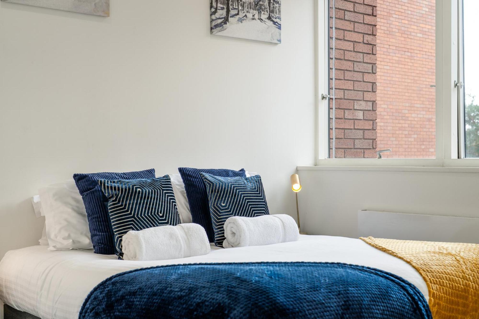 Luxury 1 Bedroom Serviced Apartment With Roof Terrace & Gym Stevenage Zewnętrze zdjęcie
