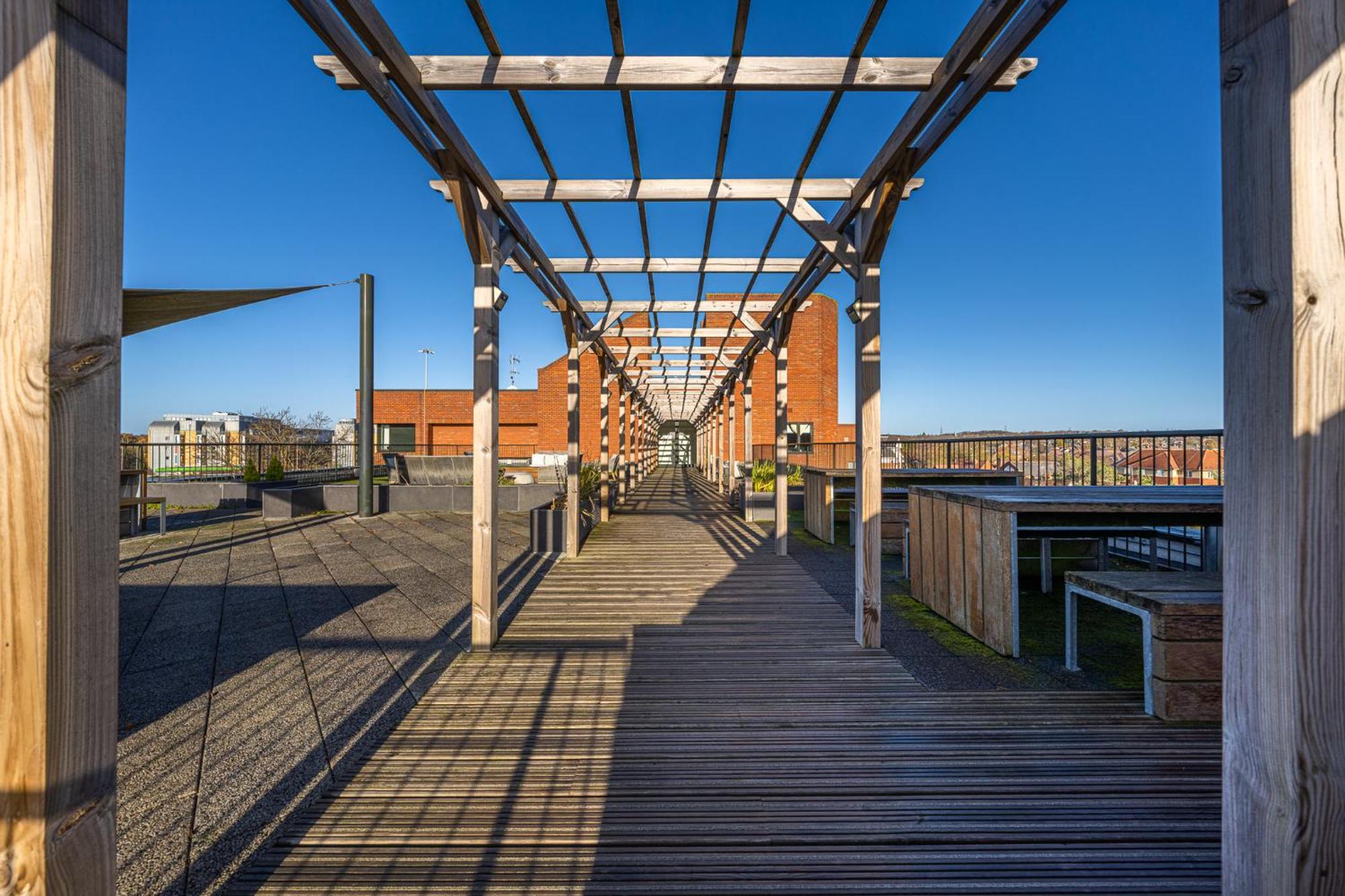 Luxury 1 Bedroom Serviced Apartment With Roof Terrace & Gym Stevenage Zewnętrze zdjęcie